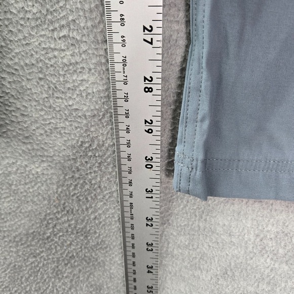 Eddie Bauer Women Pants 12 Gray Straight High Rise Nylon Hiking 31 in Inseam - Picture 7 of 10